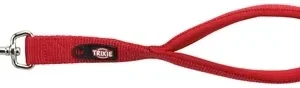 Trixie Hondenriem Premium Korthouder 37x2,5 cm - Rood