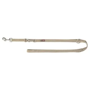 Trixie Hondenriem Premium Verstelbaar 200x1 cm - Zand