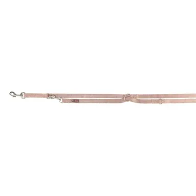 Trixie Hondenriem Premium Verstelbaar Blush 200x1 cm - Image 2
