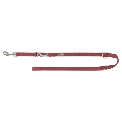 Trixie Hondenriem Premium Verstelbaar Sangria 200x2,5 cm - Rood