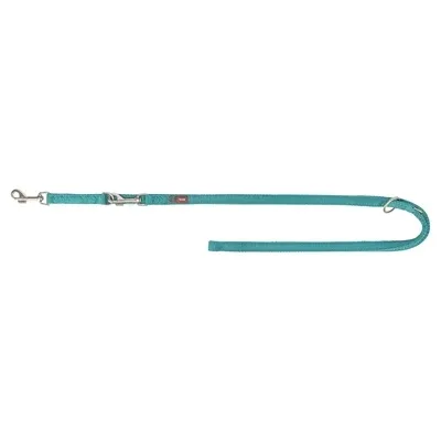 Trixie Hondenriem Premium Verstelbaar Tweelaags 200x2 cm - Aqua