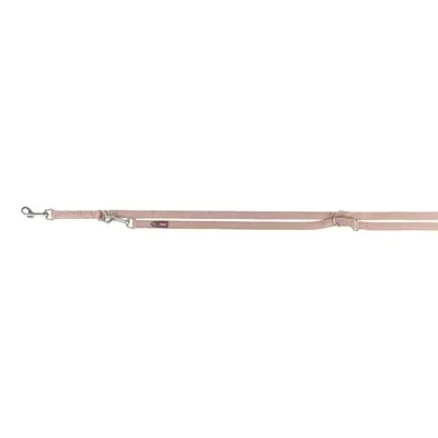 Trixie Hondenriem Premium Verstelbaar Tweelaags Blush 200x1,5 cm - Image 2