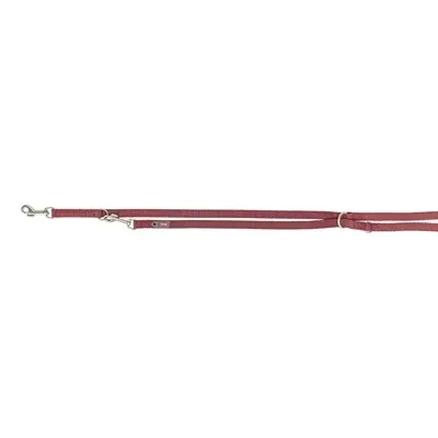 Trixie Hondenriem Premium Verstelbaar Tweelaags Sangria 200x2 cm - Image 2