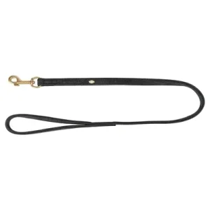 Trixie Hondenriem Pure Leer Zwart 100X1,5 Cm