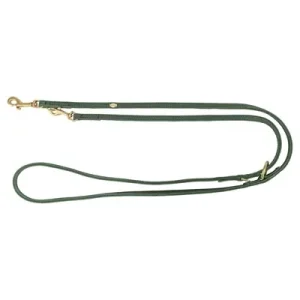 Trixie Hondenriem Pure Verstelbaar Leer Salie 200X1 Cm