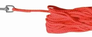 Trixie Hondenriem Sleeplijn 15 Mtrx0,5 cm - Rood