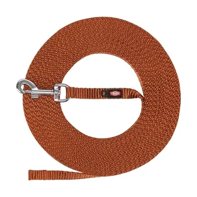Trixie Hondenriem Sleeplijn Extra Licht Roest 15 Mtr X 1 cm - XS