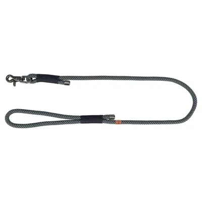 Trixie Hondenriem Soft Rope 120x0,6 cm - Zwart
