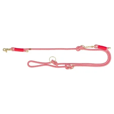 Trixie Hondenriem Soft Rope Verstelbaar 200x0,6 cm - Rood