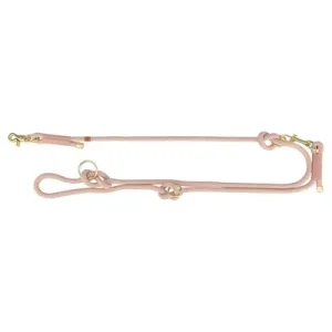 Trixie Hondenriem Soft Rope Verstelbaar Lichtroze 200x0,6 cm - Roze