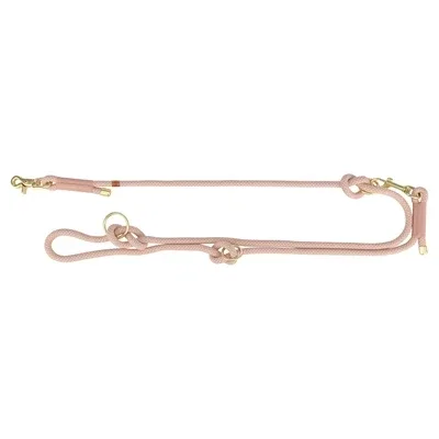 Trixie Hondenriem Soft Rope Verstelbaar Lichtroze 200x1,3 cm - Roze