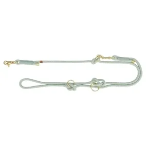 Trixie Hondenriem Soft Rope Verstelbaar Salie Mintgroen 200x0,6 cm