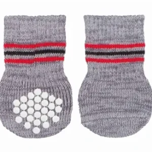 Trixie Hondensokken Anti Slip 3x2 St - L
