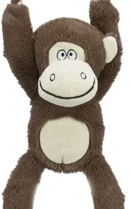 Trixie Hondenspeelgoed Aap Pluche Touw 40 cm 2 St