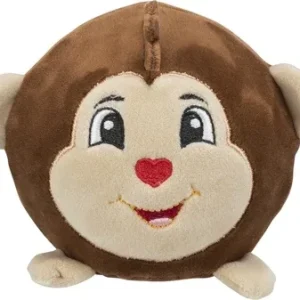 Trixie Hondenspeelgoed Aap Rond Pluche 11 cm 2 St