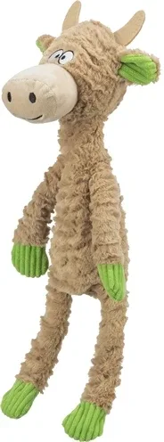Trixie Hondenspeelgoed Koe Pluche Touw 50 cm - Image 2