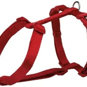 Trixie Hondentuig Premium H Tuig 75x120x2,5 cm - Rood