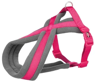 Trixie Hondentuig Premium Touring 45x80x2,5 cm - Fuchsia
