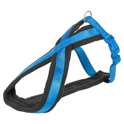 Trixie Hondentuig Premium Touring Royal 35x65x2 cm - Blauw