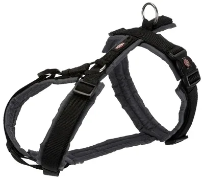 Trixie Hondentuig Premium Trekking 53x64x2 cm - Zwart