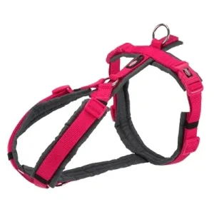 Trixie Hondentuig Premium Trekking Grafiet 32x38x1,3 cm - Fuchsia