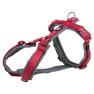 Trixie Hondentuig Premium Trekking Grafiet 32x38x1,3 cm - Rood