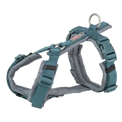 Trixie Hondentuig Premium Trekking Grafiet 36x44x1,5 cm - Petrol