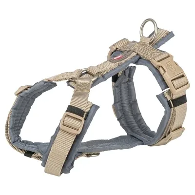 Trixie Hondentuig Premium Trekking Grafiet 53x64x2 cm - Zand