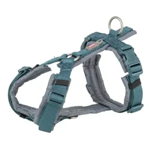 Trixie Hondentuig Premium Trekking Grafiet 80x97x2,5 cm - Petrol