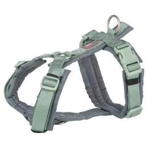 Trixie Hondentuig Premium Trekking Salie Grafiet 36x44x1,5 cm - Groen