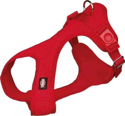 Trixie Hondentuig Touring Comfort Soft 30x45x1,5 cm - Rood