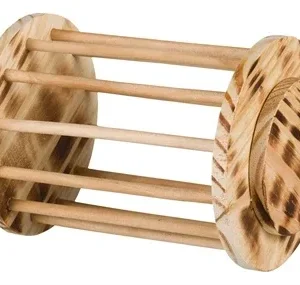 Trixie Hooiruif met Deksel Hout Gevlamd 15x15x19 cm
