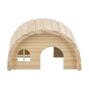 Trixie Huis Hamster Hout Spijkervrij 19x13x11 cm 2 St