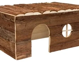 Trixie Huis Jerrik Konijn Schorshout 50x33x25 cm