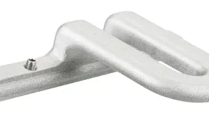Trixie Inzetstuk voor Hangslot Aluminium Vervoersbox 5x2x8 cm 2 St - Zilver