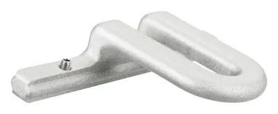 Trixie Inzetstuk voor Hangslot Aluminium Vervoersbox 5x2x8 cm 2 St - Zilver