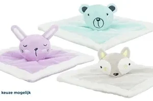 Trixie Junior Knuffeldoekje Pluche 20x20 cm - Assorti