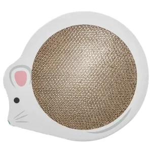 Trixie Junior Krabmat Muis met Catnip 35x29,5x2,5 cm - Wit
