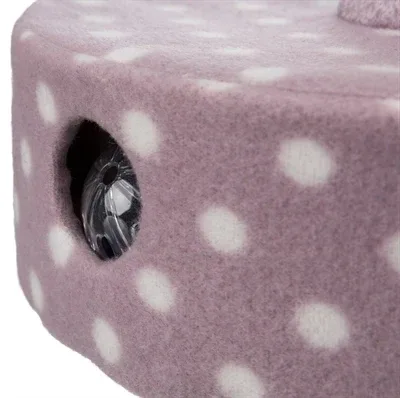 Trixie Junior Krabpaal Fleece 26x26x47 cm - Lila - Image 2