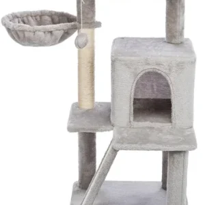 Trixie Junior Krabpaal Pepito 48x48x98 cm - Grijs