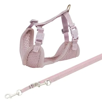 Trixie Junior Puppytuig Soft met Riem 26x34x1 cm 2 Mtr - Lila
