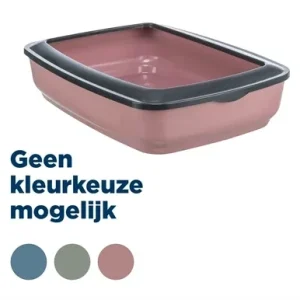 Trixie Kattenbak Brisko met Rand 50x38x11 cm 3 St - Assorti