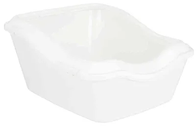Trixie Kattenbak Cleany Cat met Rand 54x45x29 cm - Wit