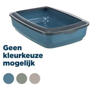 Trixie Kattenbak Mio met Rand 43x32x12 cm 3 St - Assorti