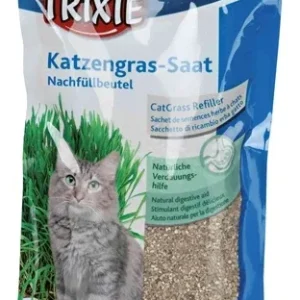 Trixie Kattengras Zaad Navulzakje voor 4235 - 100 gr