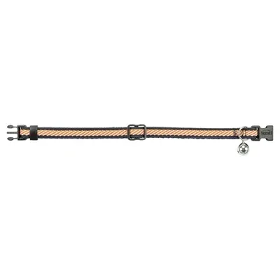 Trixie Kattenhalsband Gestreept Blauw / Oranje 20-30X1 Cm - Image 2