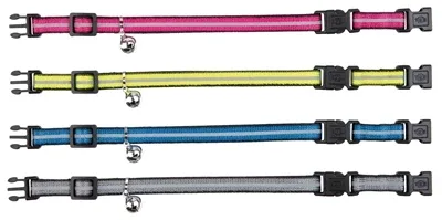 Trixie Kattenhalsband met 2 Sluitingen Reflecterend 4 St - Assorti - Image 2