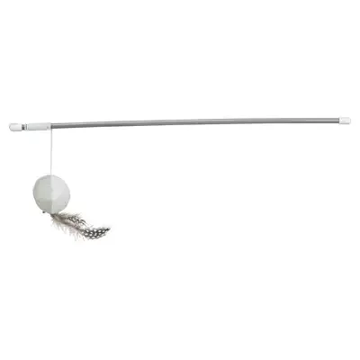 Trixie Kattenhengel Bal Met Veren Met Catnip 46 cm - Image 2
