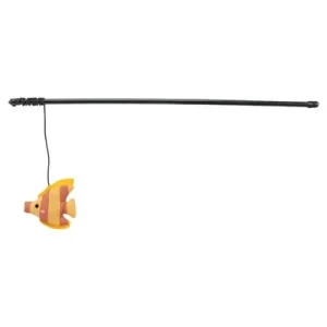 Trixie Kattenhengel Vis Kunststof Pluche 46 cm