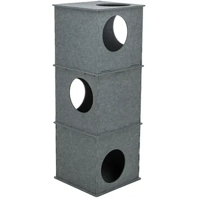 Trixie Kattenhuis Toren Nele Vilt - Grijs